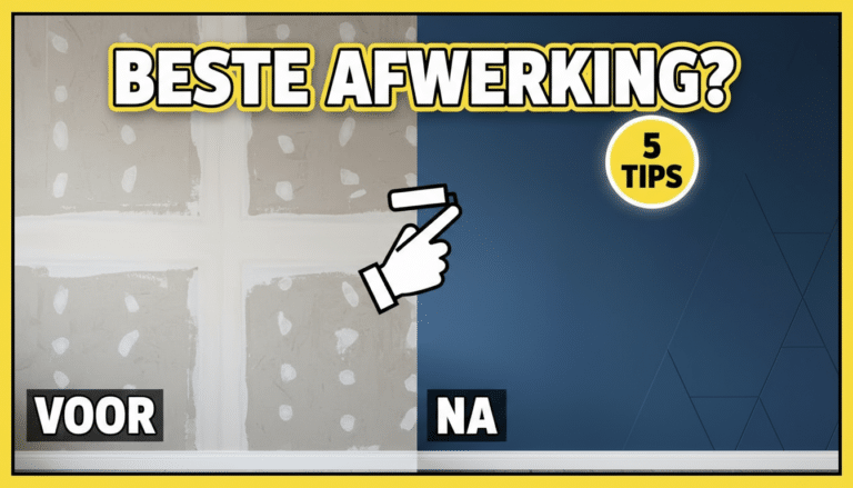 Welke afwerking werkt best?