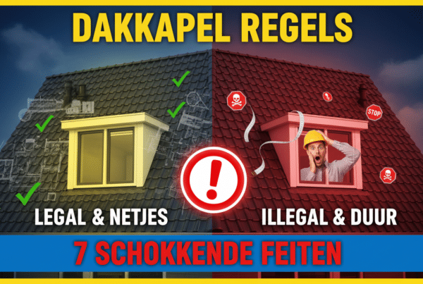 Dakkapel regels gemeente: schokkende,