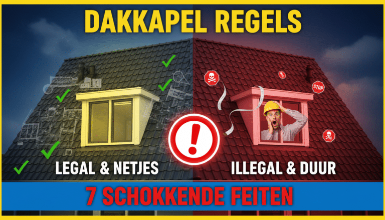 Dakkapel regels gemeente: schokkende,
