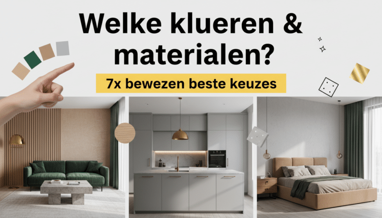 Welke kleuren materialen bewezen