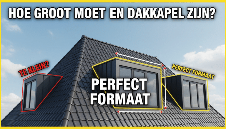 groot moet dakkapel zijn?
