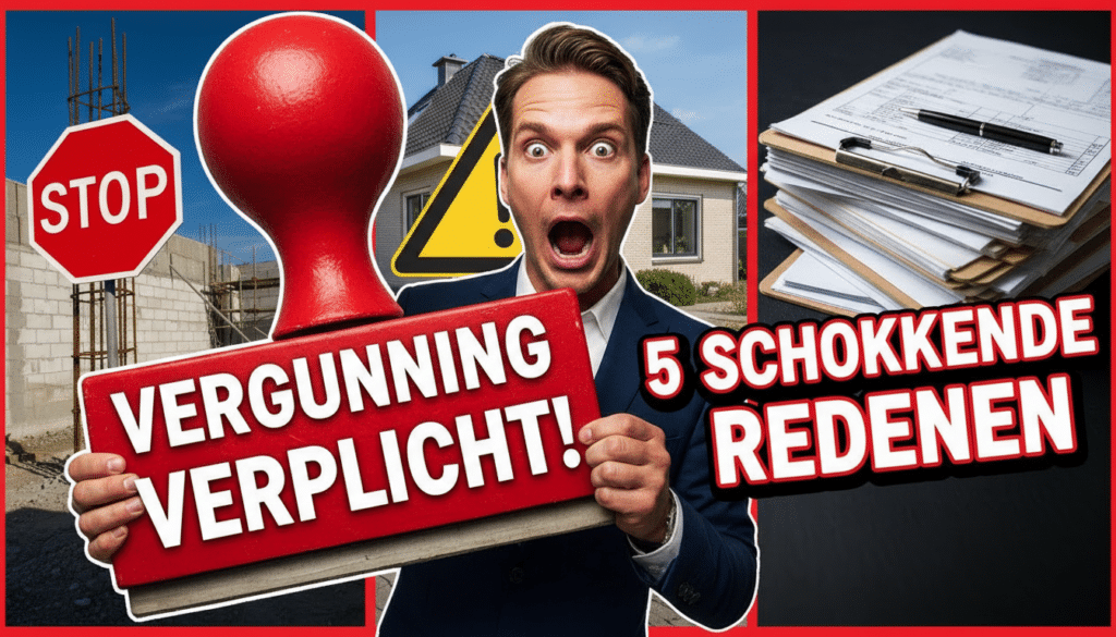 Waarom soms vergunning nodig