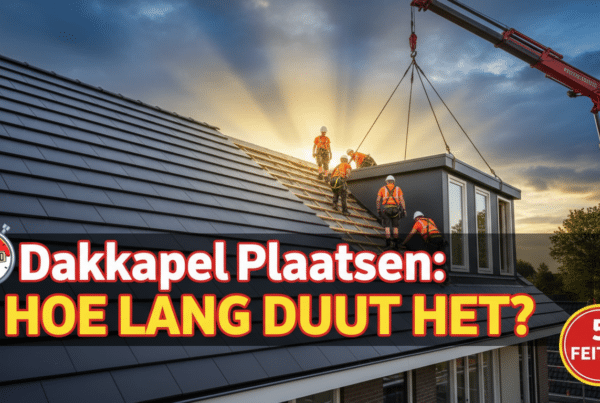 lang plaatsen dakkapel duurt: