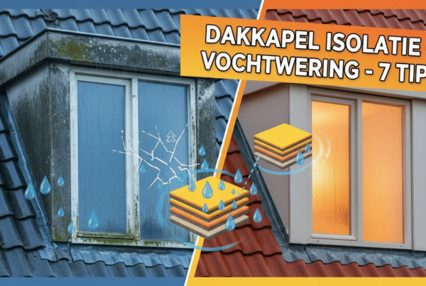 Dakkapel isolatie vochtwering: essentiële,
