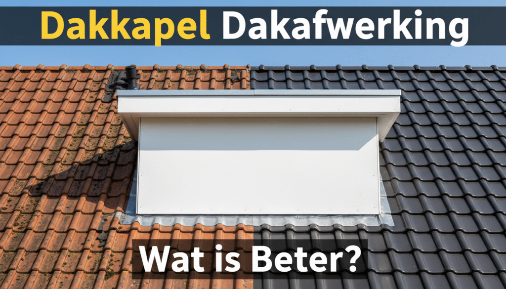 Dakkapel dakafwerking: beter? essentiële