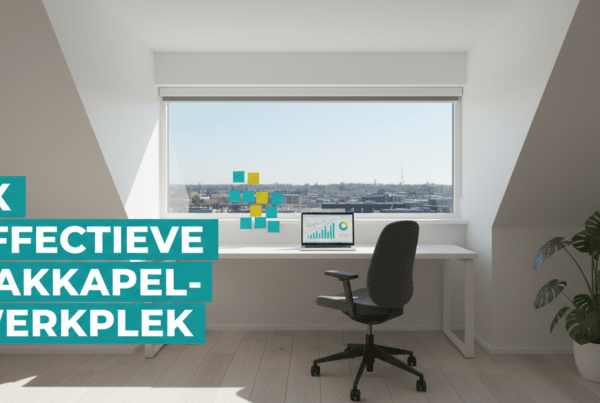 rustige effectieve, ultieme dakkapel-werkplek