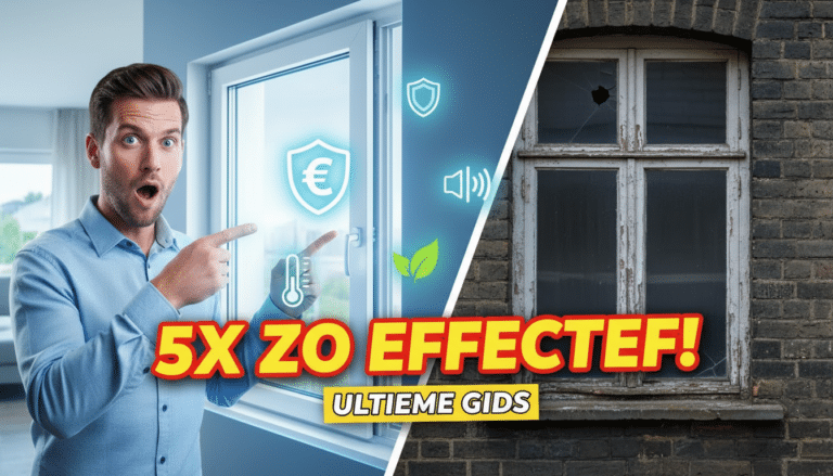 maakt kunststof kozijnen effectief: