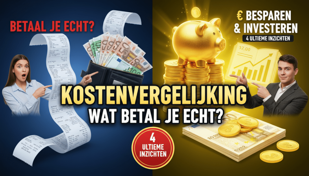 Kostenvergelijking: betaal echt? ultieme