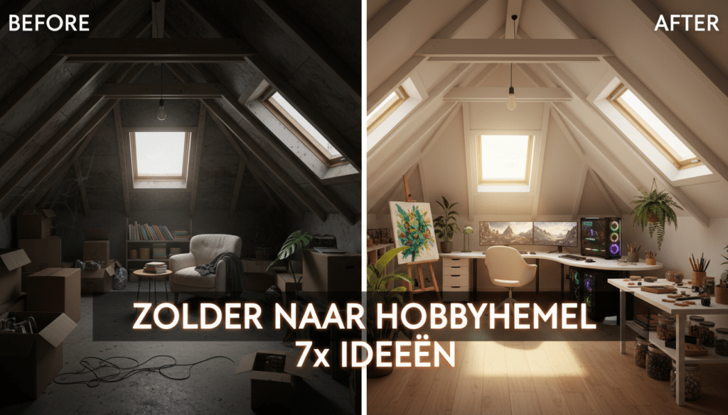 zolder geweldig ultieme hobbyruimte