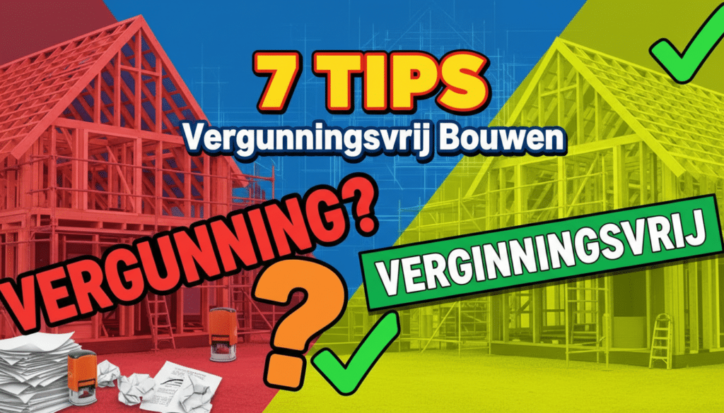 werkt vergunningsvrij bouwen: essentiële,