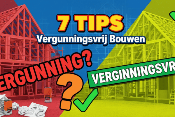 werkt vergunningsvrij bouwen: essentiële,