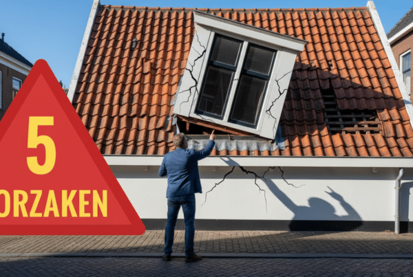 Waarom sommige dakkapellen scheef