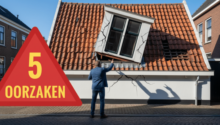 Waarom sommige dakkapellen scheef