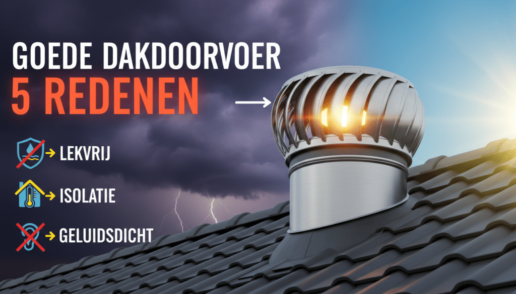 Waarom goede dakdoorvoer essentiële,