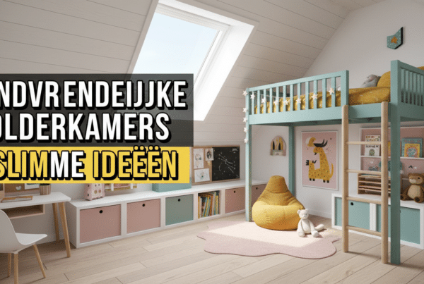 Inspiratie voor kindvriendelijke zolderkamers: