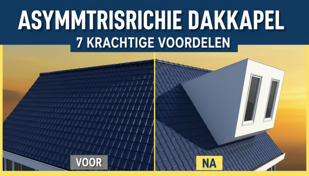 kracht asymmetrische dakkapel: bewezen