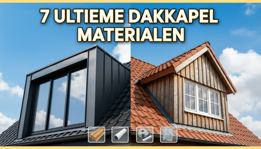 Dakkapelmaterialen voor moderne, landelijke: