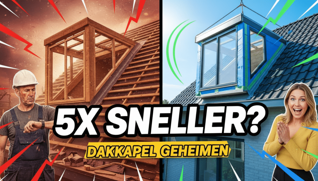 Waarom meeste dakkapellen sneller