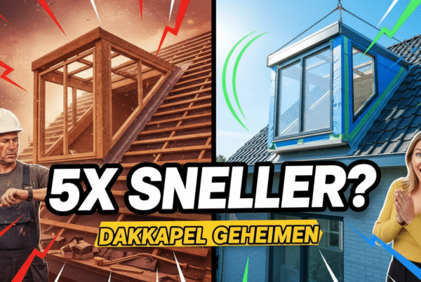 Waarom meeste dakkapellen sneller