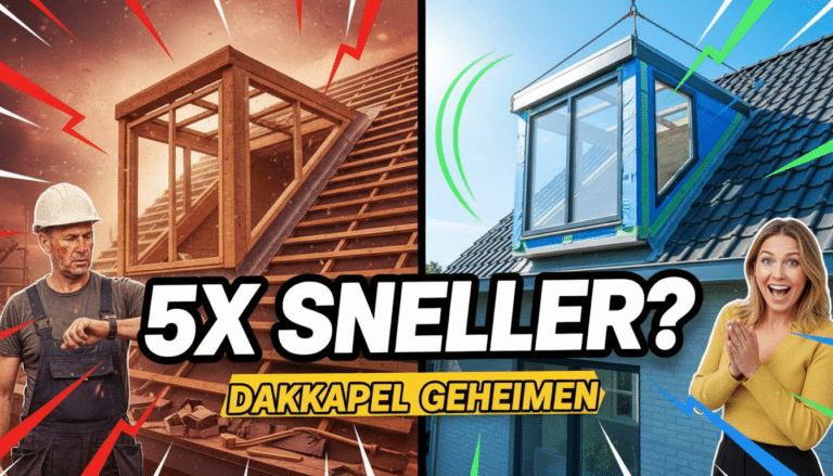 Waarom meeste dakkapellen sneller