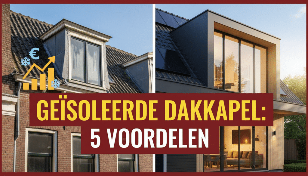 Waarom geïsoleerde dakkapel bewezen,