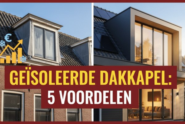 Waarom geïsoleerde dakkapel bewezen,