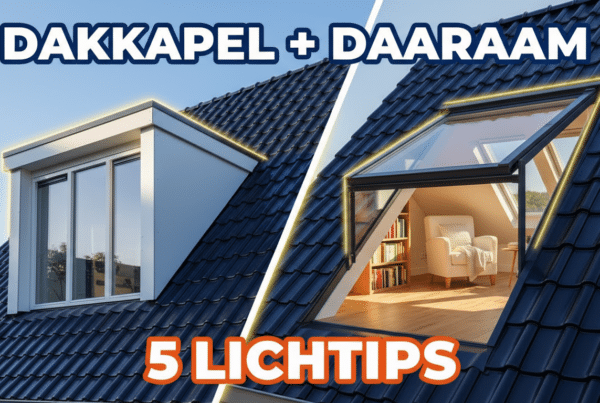 Combinatieontwerpen: dakkapel naast dakraam