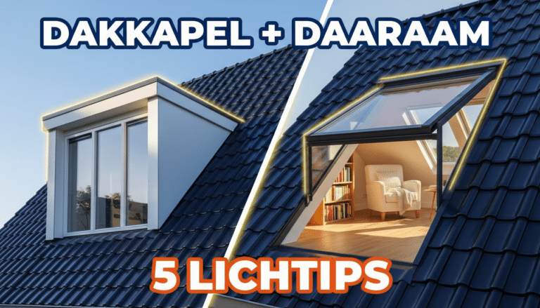 Combinatieontwerpen: dakkapel naast dakraam