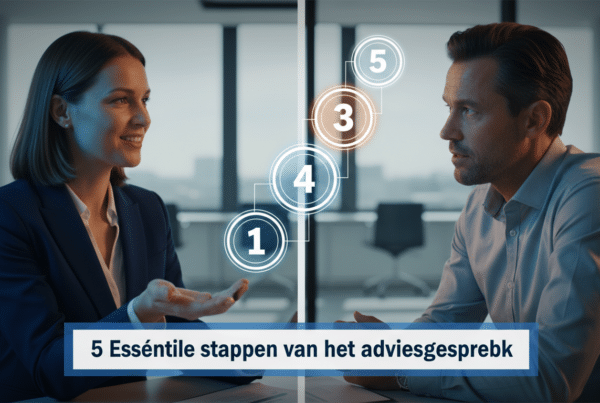 essentiële, bewezen stappen adviesgesprek