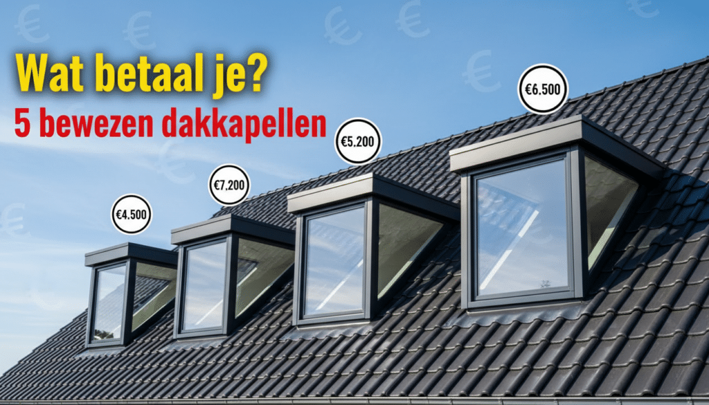 betaal voor bewezen dakkapellen